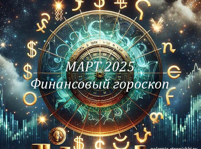 Финансовый гороскоп на март 2025 года для всех знаков зодиака