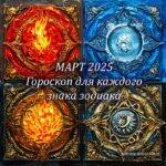 Гороскоп на МАРТ 2025 для каждого знака зодиака