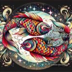 Рыбы: гороскоп март 2025